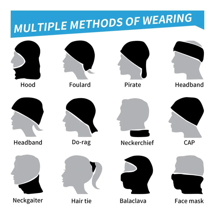 Custom Treks Bike Logo Bandana Neck Gaiter Windproof Face Scarf Cover Women Men Headwear Tube Balaclava