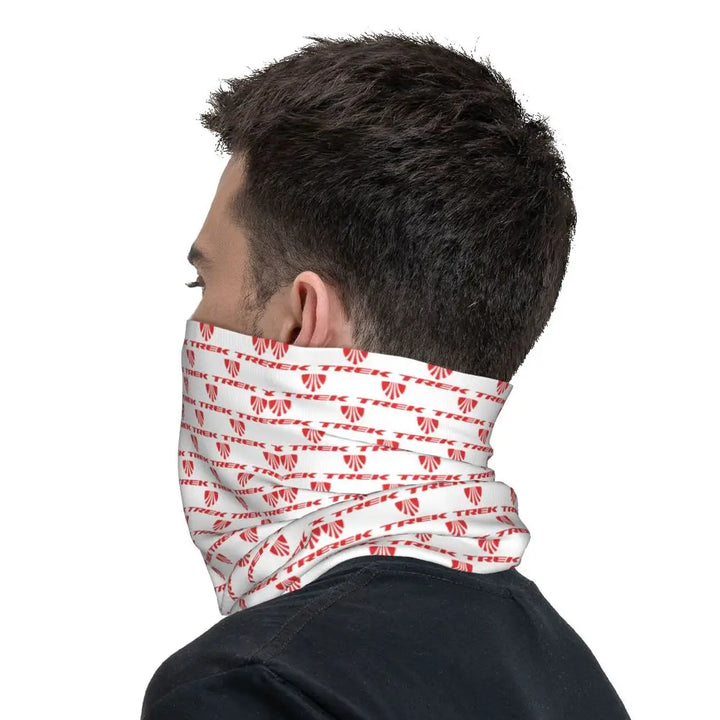Custom Treks Bike Logo Bandana Neck Gaiter Windproof Face Scarf Cover Women Men Headwear Tube Balaclava