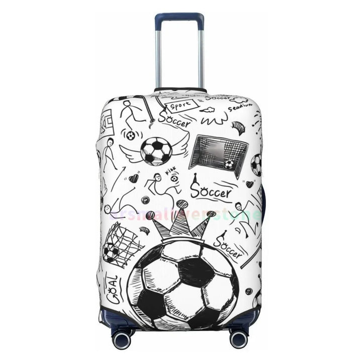 Football Luggage Cover Suitcase Protector Thicken Elasticity Dust Covered Anti-scratch Protective Case 18-32 Inch