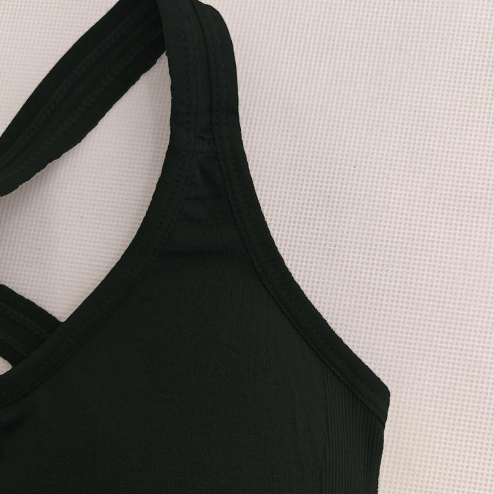 Sports Seamless Comfy & Breathable Push Up Yoga Tank Bra@W4