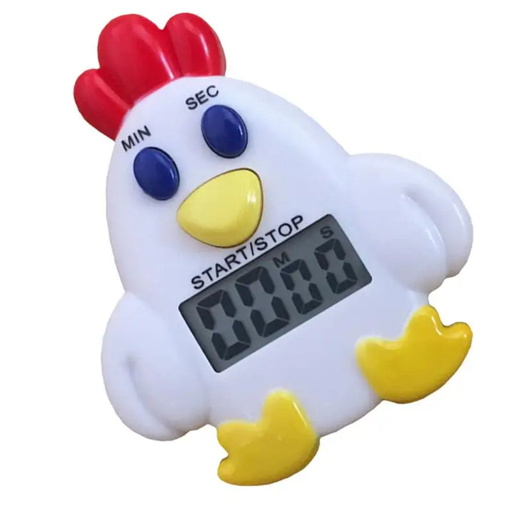 Chick Electronic Timer Chicken Egg Basket Kitchen Countdown Cooking Timers Baking Reminder Student Tech gadgets