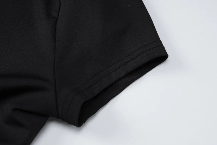 Hugcitar 2024 Spring Short Sleeve Backless Transparent Slip Sexy Slim Crop T-Shirt Top Women Fashion Clothes Vacation Nightclub