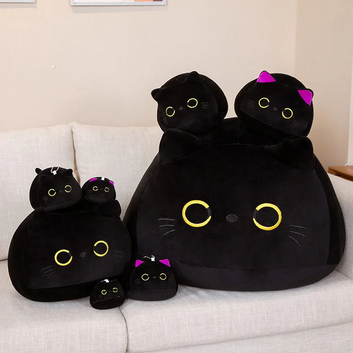 Cuddly Little Cat Plush Pendant Toy Fluffy Kitten Like Real Simulation Animal Plushie Peluche Pelucia Release Pressure Kids Gift