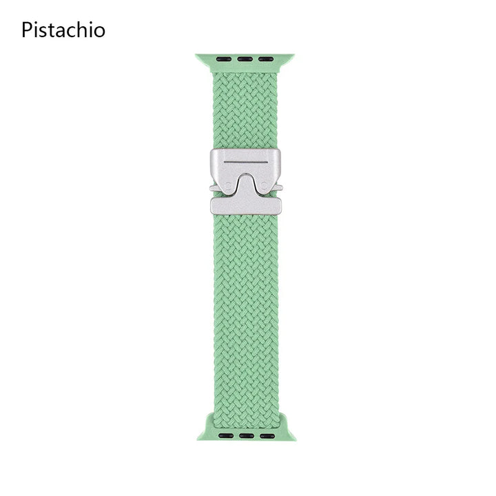 Nylon Canvas Watch Strap for Apple iWatch Series 10 42mm 46mm Ultra 1/2 49mm  S9 8 7 41mm 45mm  S4-6 40mm 44mm Parachute Buckle