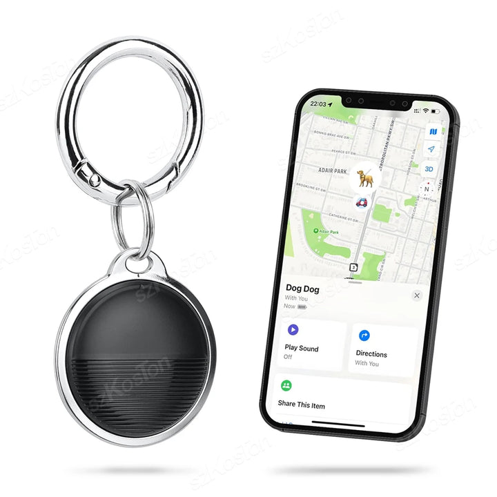 Mini Global GPS Tracker Smart Tag Compatible with iOS Find My App Key Finder Car Pet Anti-lost Alarm Locator iTag for iPhone