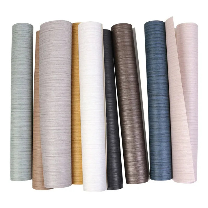 Modern minimalist gray striped wallpaper for living room bedroom background non self-adhesive wallpaper carta da parati