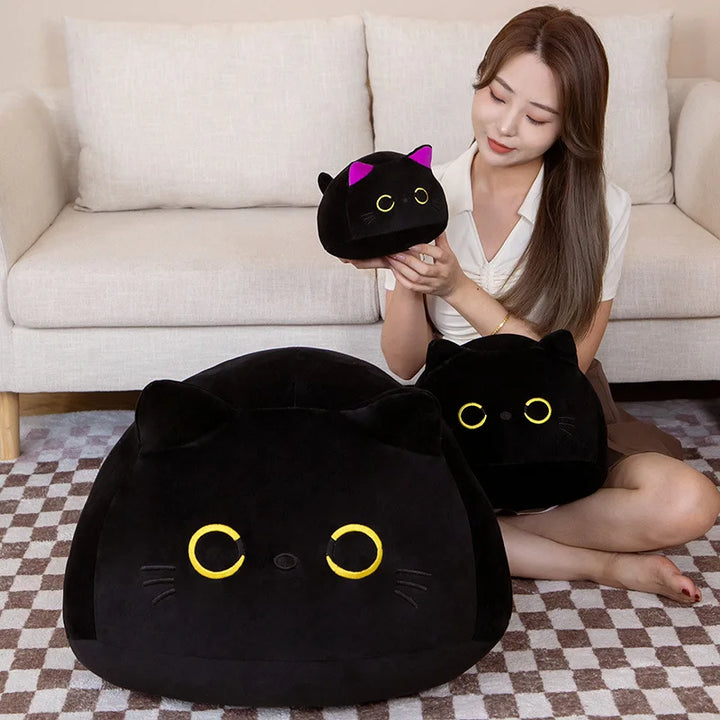 Cuddly Little Cat Plush Pendant Toy Fluffy Kitten Like Real Simulation Animal Plushie Peluche Pelucia Release Pressure Kids Gift