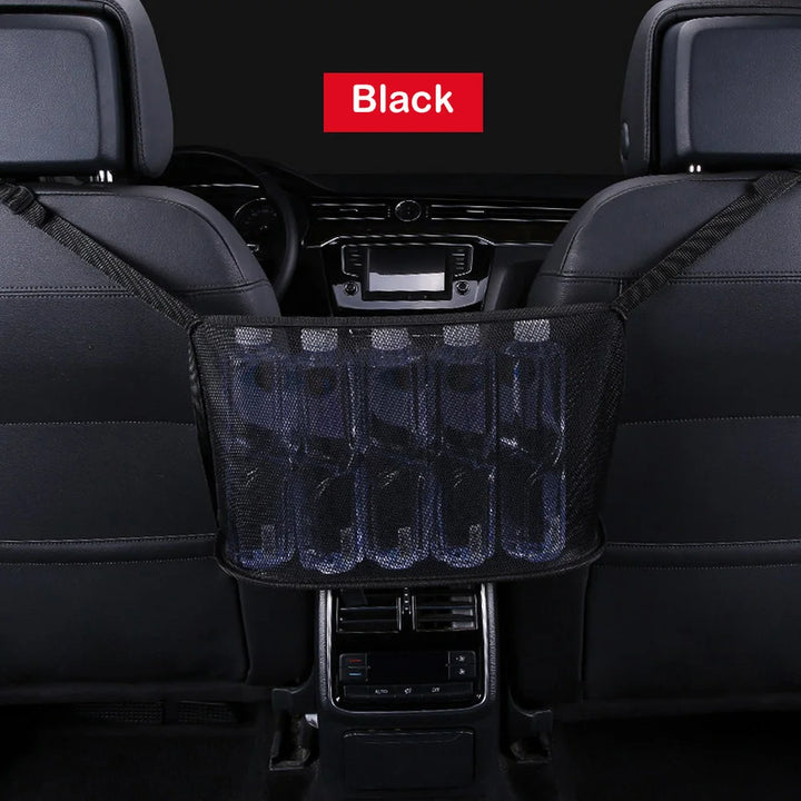 Car Seat Back Storage Bag Car Accessories Universal Multifunction Artificial Leather Interior Stowing Tidying Auto Organizer Box