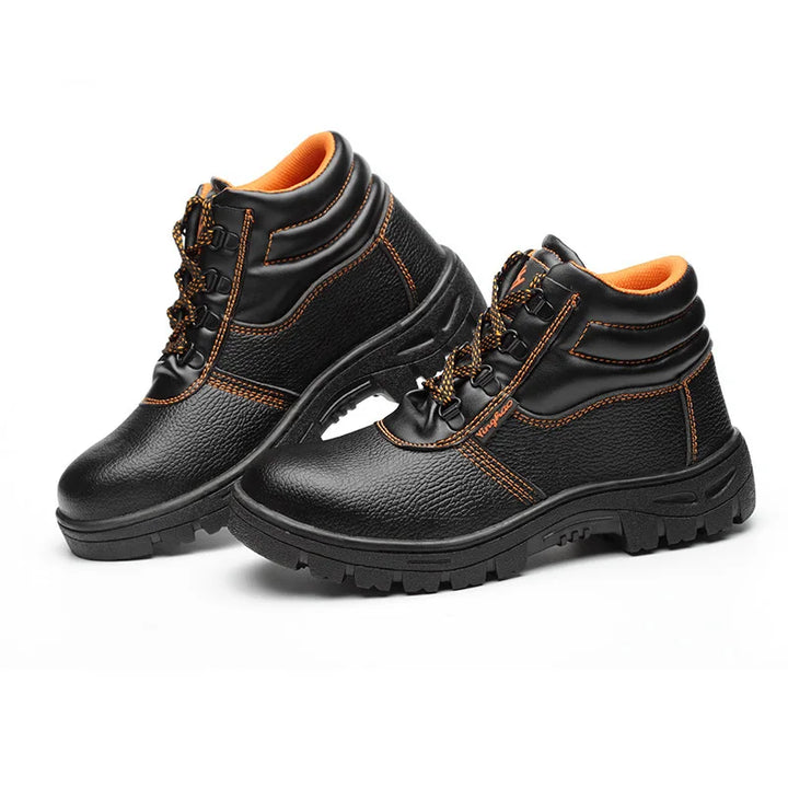 Men Safety Shoes Steel Toe Work Sneakers Indestructible Shoes Puncture-Proof Men Boots Water resistant Anti shock Non slip boots