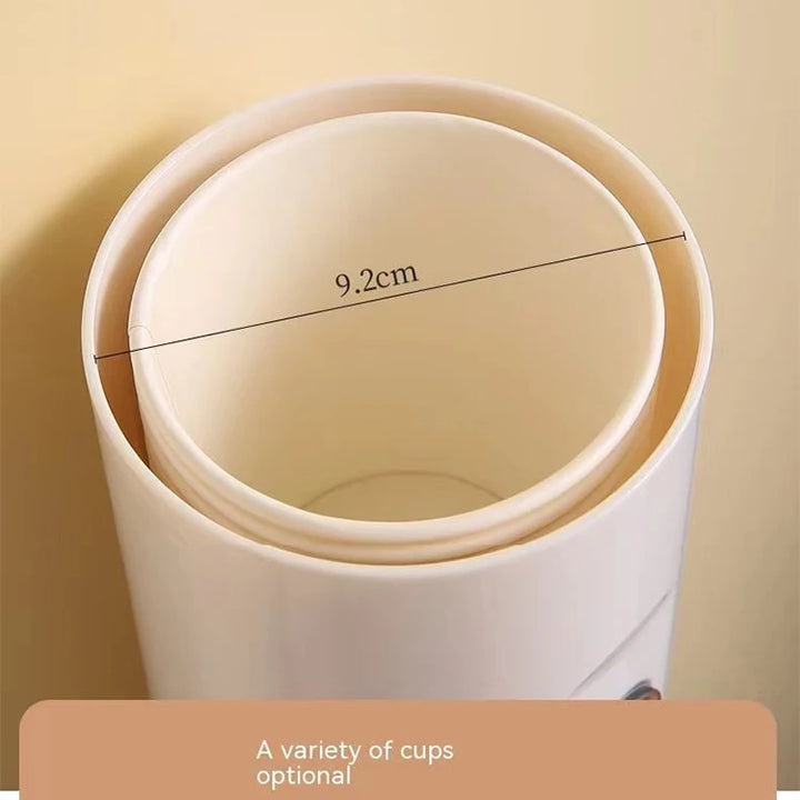 Light Luxury Disposable Cup Dispense Wa Mounted Single Cup Dust-proof Cups Container Home Office Accessories