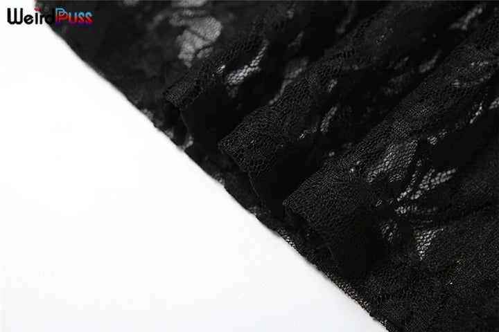 Weird Puss Sexy Summer Skirts Pants Women Y2K Chic Coquette Stretch Summer Trend Skinny Solid Wild Streetwear Trousers Bottoms