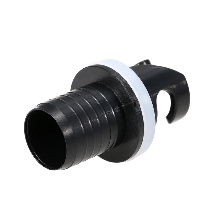 2Pcs Inflatable Boat Kayak Air Valve Adapter Inflation Air Foot Pump Hose Adapter Valve Connector Replaceable and Useful