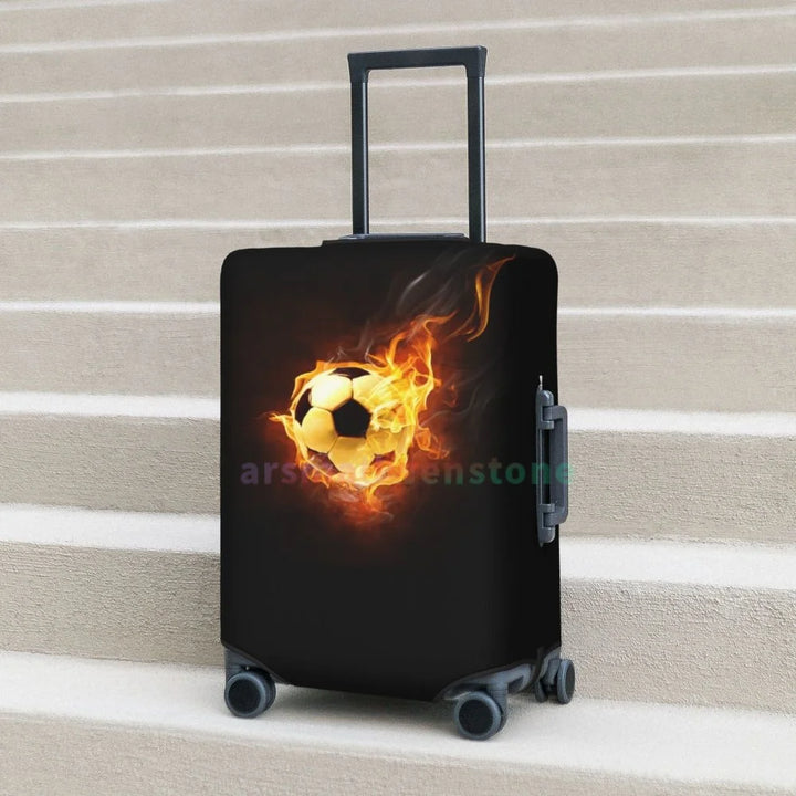 Football Luggage Cover Suitcase Protector Thicken Elasticity Dust Covered Anti-scratch Protective Case 18-32 Inch