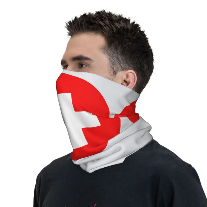 Custom Nursing Pattern Nurse Bandana Neck Gaiter for Ski Cycling Women Men Wrap Scarf Health Care Headband Warmer