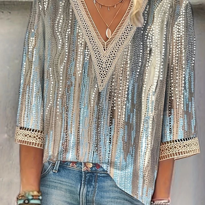 Temperament Loose Woman Shirt Fashion Casual Blouse Elegant Long Sleeve Woman Shirt Holiday Weekend Top