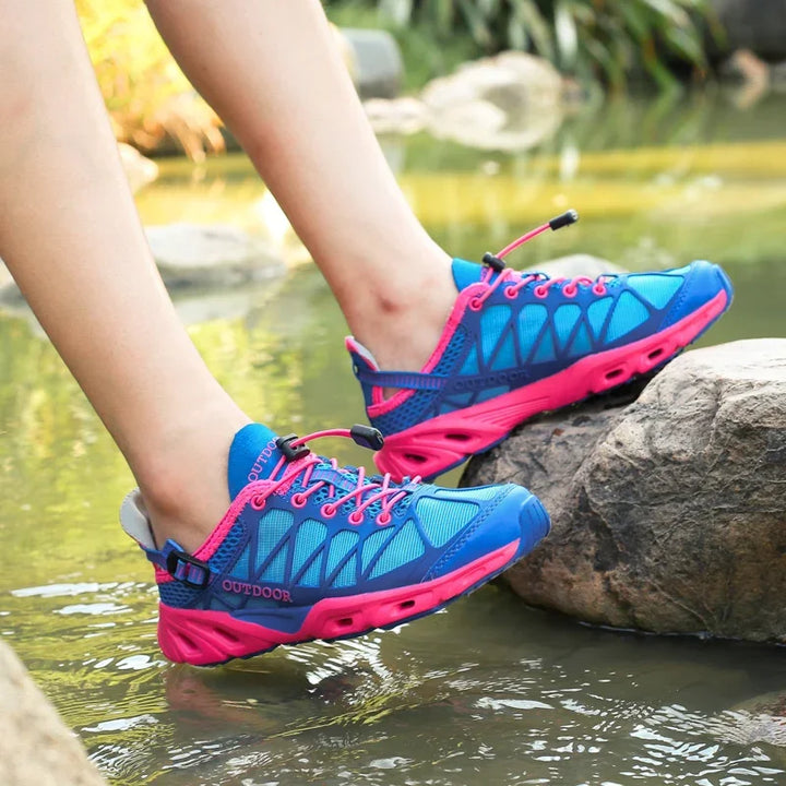 Runing Shoes Men Women Trekking Outdoor Sport Shoes Non Slip Tactical Climbing Shoes Water Upstream Ladies Sneakers Quick Drying