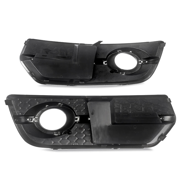 1Pair Black Honeycomb Fog Light Cover Grille for Audi Q5 8R 2009-2012 SQ5 Style