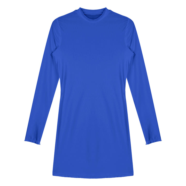 Women Oil Bodycon Dress Smooth Stretchy Tight Party Dress Female Sexy Envening Dresses Glossy Long Sleeve Bodycon Dress Clubwear