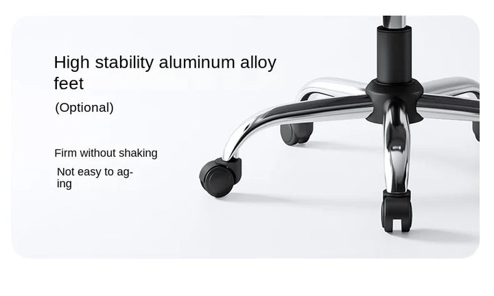 Comfortable Ergonomic Office Chair with Adjustable Height and Lumbar Support for Long Sitting Hours and Gaming