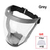 Work Protection Mask Transparent Facial Shield Transparent Facial Protector Face Protective Screen Kitchen Accessories Gadgets