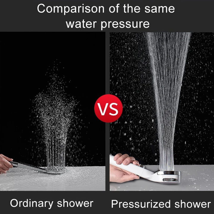 Bathroom supplies High Pressure Shower Head With Switch Water Saving Shower Nozzle 4 Modes High Pressure
