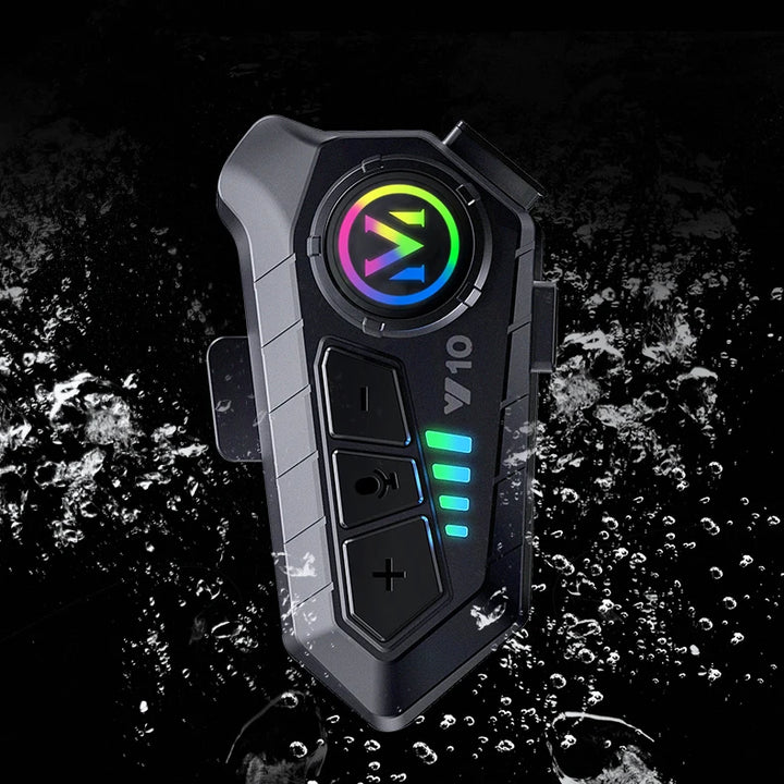 Y10 Motorcycle Helmet Bluetooth Headset 2000Mah Super Long Standby Wireless Hands-free Waterproof Motorbike Earphone