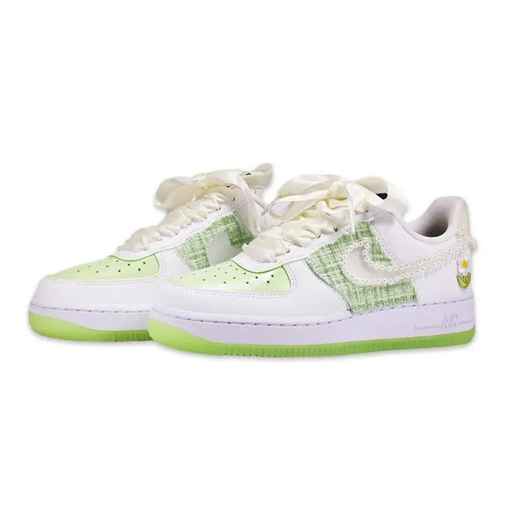 【Customize】Nike Air Force 1 Skateboarding Shoes Women's Sneakers shoes CT3228-100