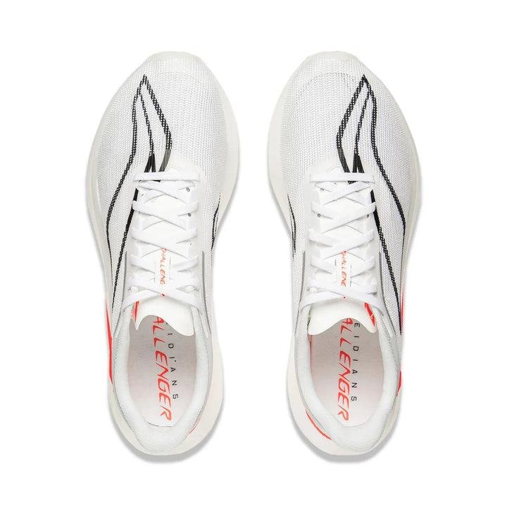 Li-Ning Men FEIDIAN 5 CHALLENGER Racing Running Shoes SUPER BOOM Cushion CARBON-FIBER PLATE Anti-Slippery Sport Sneakers ARMV001