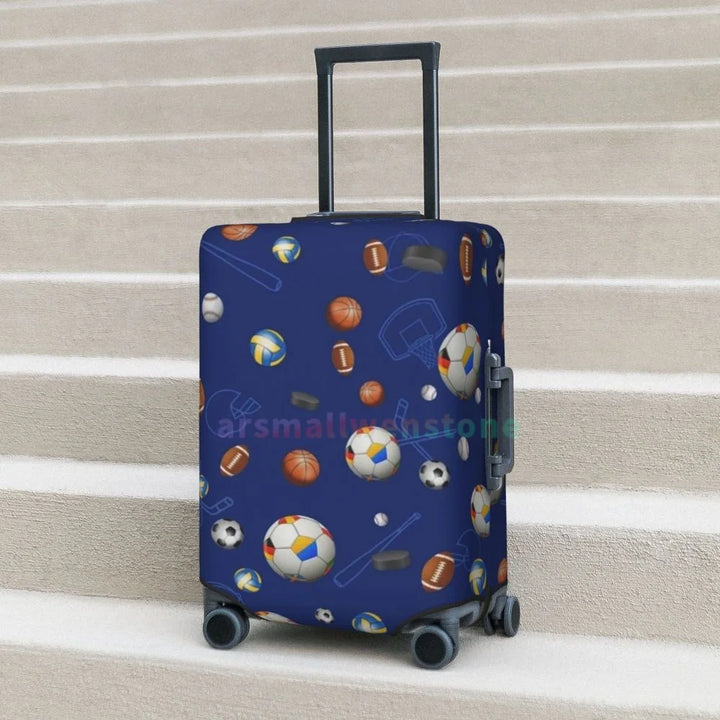 Football Luggage Cover Suitcase Protector Thicken Elasticity Dust Covered Anti-scratch Protective Case 18-32 Inch