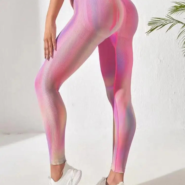 Sexy Women High Waist Leggings Gym Workout Fitness Female Yoga Leggings Seamless Sports Running Pants