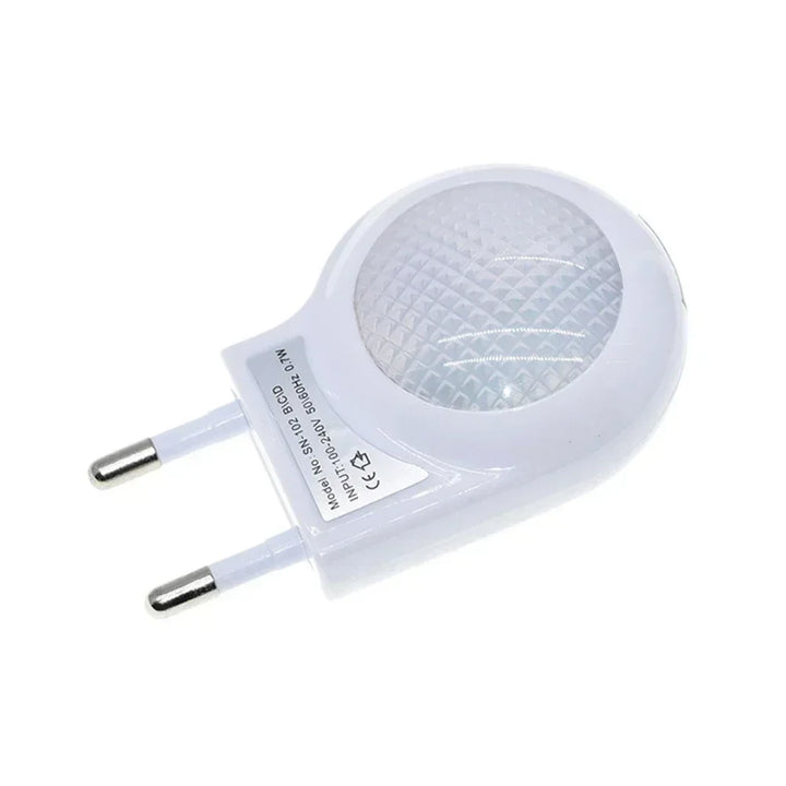Led Light Switch Socket Snail Night Light Sensor Control Light Mini Auto Night Lamp Wall Lamp for Baby Kids Bedroom EU Plug