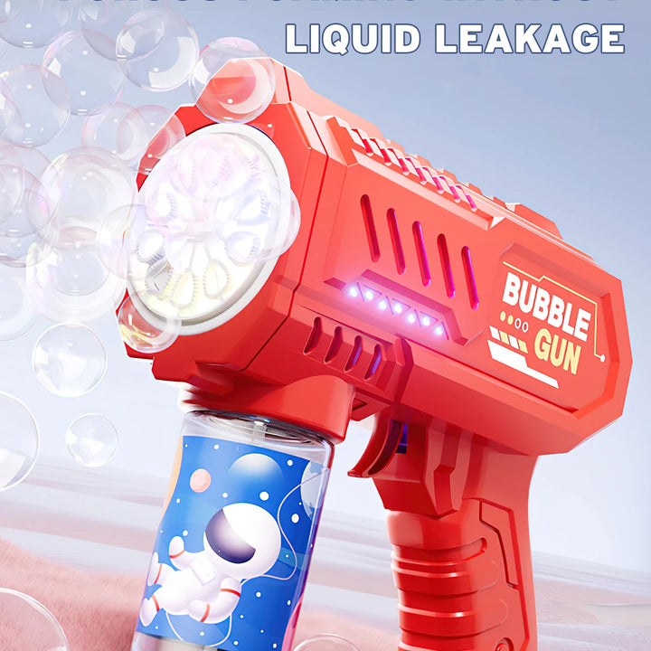 Fully automatic children's bubble machine luminous toy gift bubble gun bubble stick without battery without  bubble water