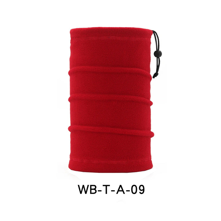 Winter Camping Fleece Neck Gaiter Warm Ski Tube Cycling Scarf Cap Snowboard Half Face Mask Neck Cover Outdoor Cold-proof Collar