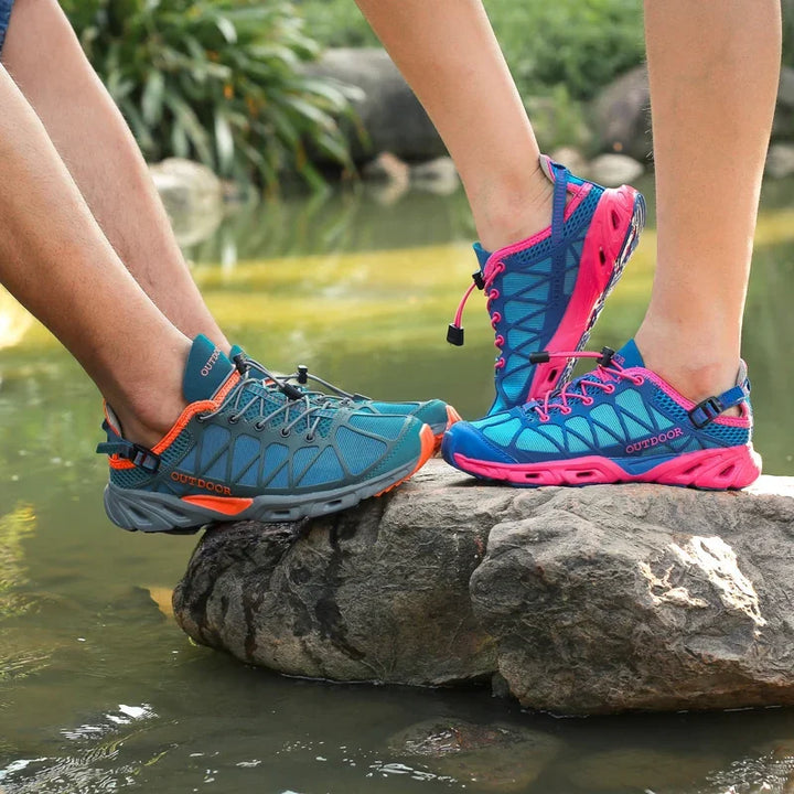 Runing Shoes Men Women Trekking Outdoor Sport Shoes Non Slip Tactical Climbing Shoes Water Upstream Ladies Sneakers Quick Drying