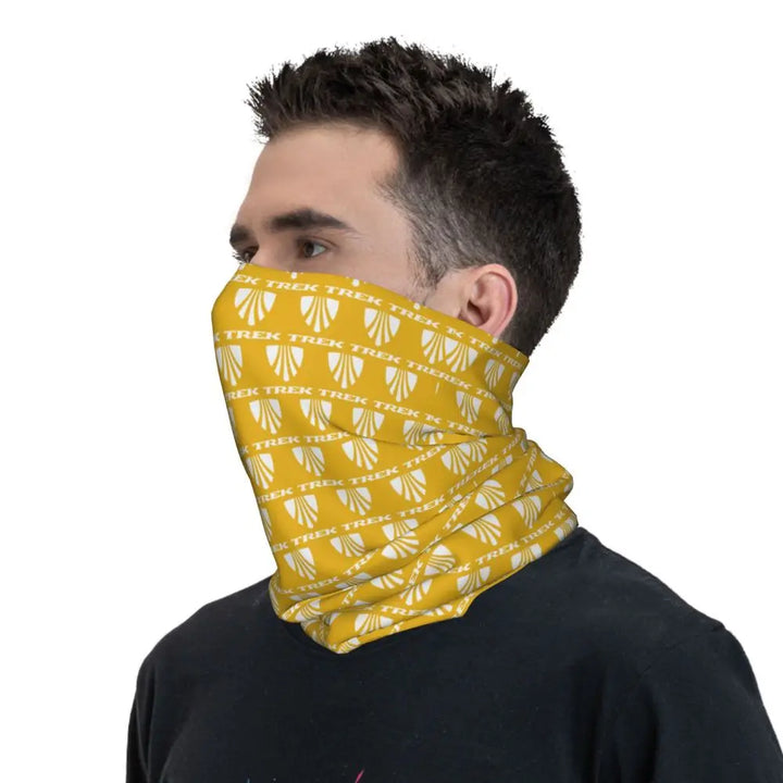 Custom Treks Bike Logo Bandana Neck Gaiter Windproof Face Scarf Cover Women Men Headwear Tube Balaclava