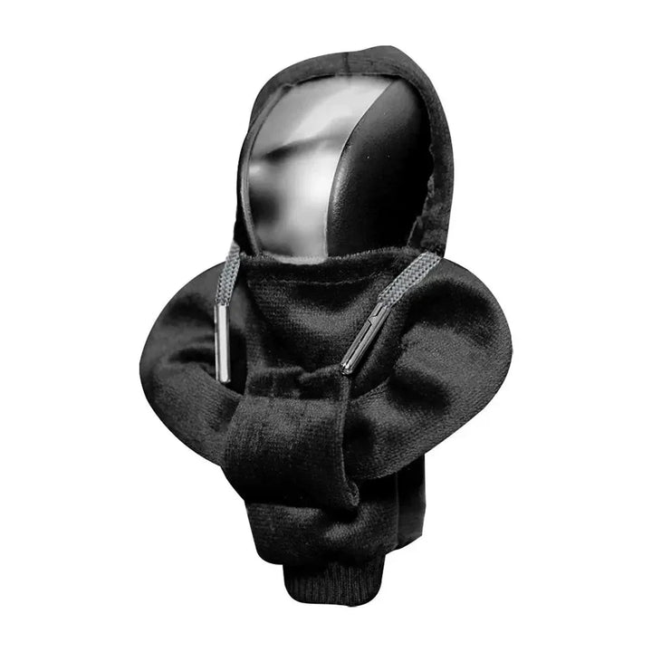 Fashion Hoodie Car Shift Knob Cover Manual Handle Gear Lever Decoration Hoodie Cover Automatic Car Interior Accessories