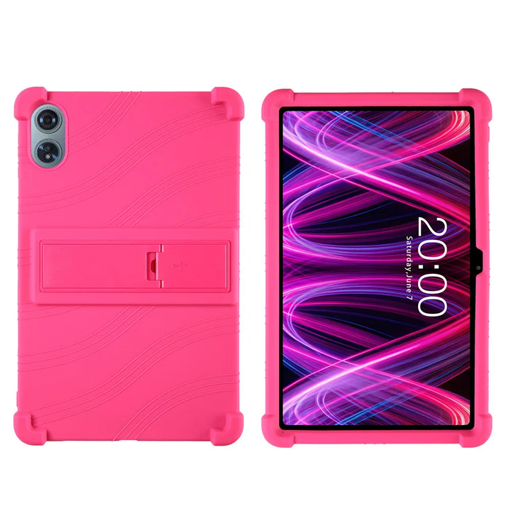 for Teclast T60 Plus 12"Tablet Case Shockproof Cover Android 14 Soft Silicon Stand Protective Shell