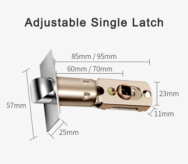 Tuya SmartLife APP WiFi Remote Control Smart Fingerprint Password RFID IC Card Lock Dead Bolt For Indoor Home Wooden Metal Door
