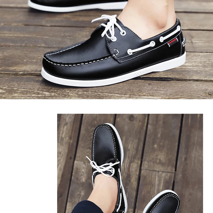 2025 New  Loafers Men  Sneakers Driving Shoes Casual Men Shoes  Footwear Docksides Classic Boat Shoes