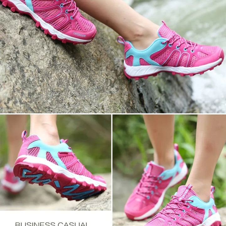 Runing Shoes Men Women Trekking Outdoor Sport Shoes Non Slip Tactical Climbing Shoes Water Upstream Ladies Sneakers Quick Drying