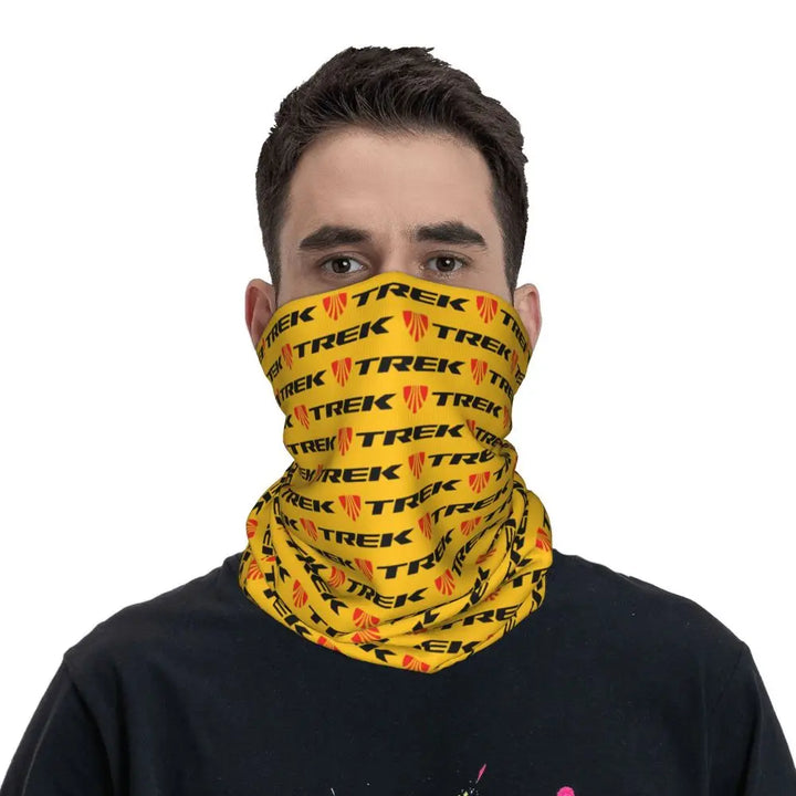 Custom Treks Bike Logo Bandana Neck Gaiter Windproof Face Scarf Cover Women Men Headwear Tube Balaclava