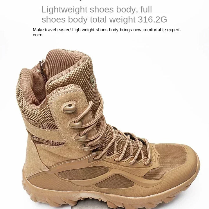 New Hot-selling Boots Multi-functional Motorcycle Casual Shoes Anti-slip Wear Resistance Classic Ankle Boots Men's Shoes