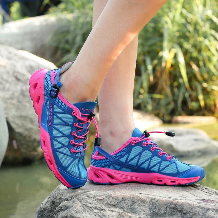 Runing Shoes Men Women Trekking Outdoor Sport Shoes Non Slip Tactical Climbing Shoes Water Upstream Ladies Sneakers Quick Drying