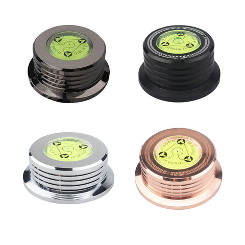 LP Disc Stabilizer 50Hz Aluminum Alloy LP Disc Stabilizer Metal Vinyl Turntable Weight Clamp Record Player Accessories