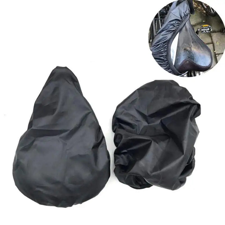 Waterproof Bike Seat Cover Rain Cover For Bicycle Saddle Elastic Dust And Rain Resistant Uv Protector Outdoor Bike Accessories