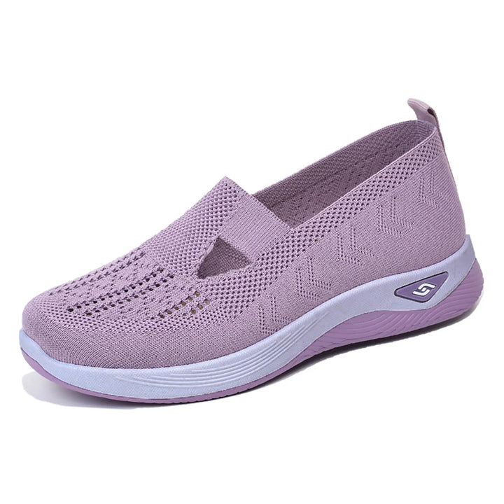 Woman Leisure Work Sneakers Round Head Casual Shoes Suitable for Camping Indoor Walking