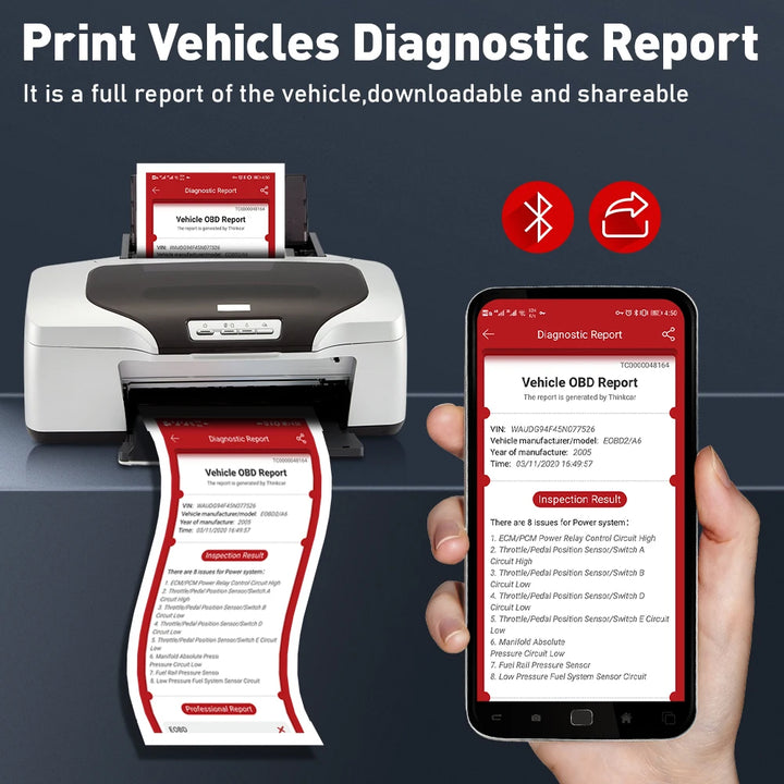 KINGBOLEN Ediag Plus, THINKCAR THINKDIAG 2 CANFD ALL System ECU Coding Active Test 16 Reset OBD2 Scanner Car Diagnostic Tools