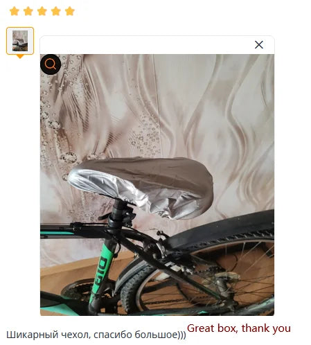 Waterproof Bike Seat Cover Rain Cover Bicycle Saddle Cover Mountain Bike Seat Sun Protetion Cover Dustproof Cycling Equipment