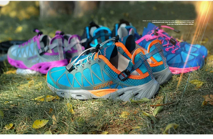 Runing Shoes Men Women Trekking Outdoor Sport Shoes Non Slip Tactical Climbing Shoes Water Upstream Ladies Sneakers Quick Drying
