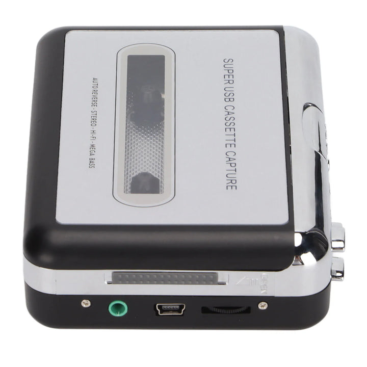 Tape to MP3 Converter Stereo 3.5mm Portable USB Cassette Player with Earphone for Laptop PC Portable Cassette Player